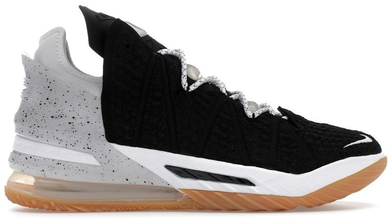 Nike LeBron 18 EP Black White Gum for Sale | Authenticity