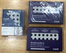 New Nanit Breathing Band Set Of 3 Sizes 0-3 Months, 3-12 Months, 12-24 Months