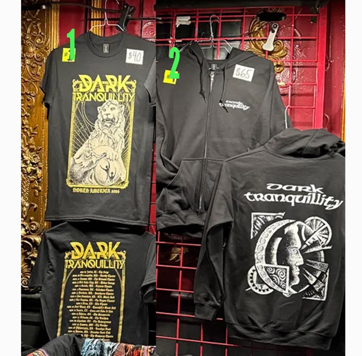 Dark Tranquillity & Soen Tour 2026 T-Shirt Or Hoodie Zip | eBay