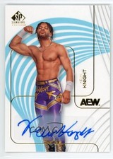 2026 Upper Deck AEW SP Signature Edition Kevin Knight #20 Rookie Auto RC 1h72