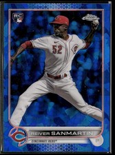 2022 Topps Chrome Sapphire Edition #619 Reiver Sanmartin