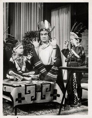 Jerry Mathers Bob Hope 7x9 original photo #W9906
