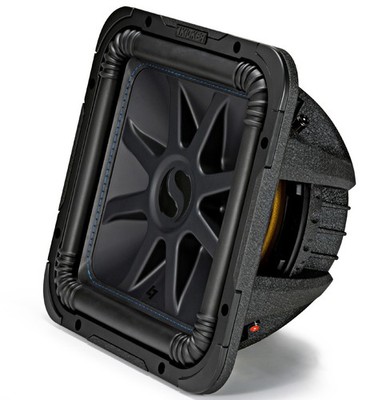 Kicker L7S12 Car Audio Solo-Baric 12 Subwoofer Square L7 Dual 2 Ohm Sub 44L7S122