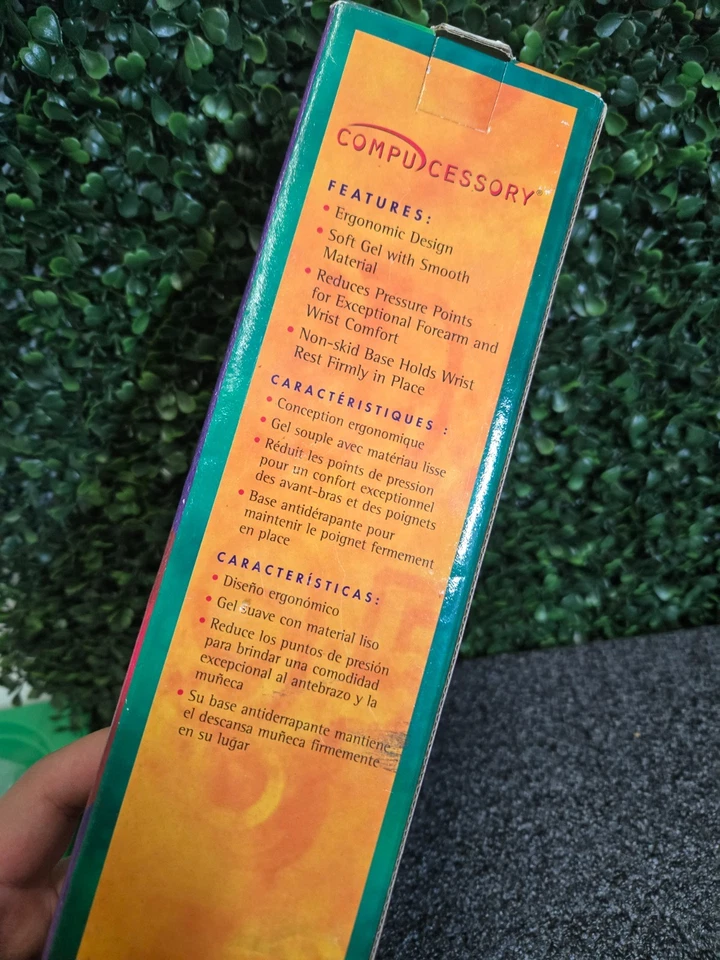 Compucessory Model 23716 – Gel Wrist Rest – Ergonomic Design – Brand New - Image 2 of 4