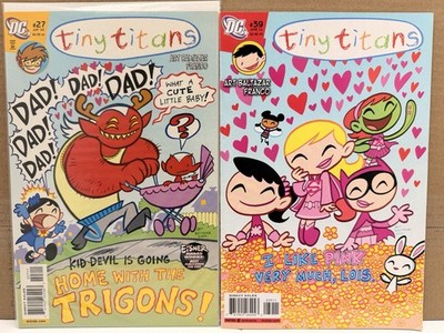 Tiny Titans #27 2010 & #39 2011 DC Comics Set Of 2