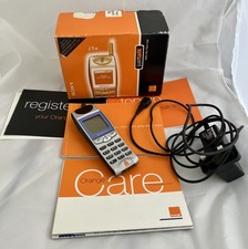 Sony J5e Silver  Mobile Phone Orange Network Boxed With Paperwork Working