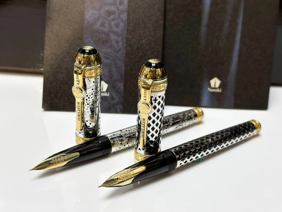 Namiki AD 2000 Jubilee Zodiac решетка/черный ограниченный выпуск перьевые ручки комплект - Изображение 2 из 4