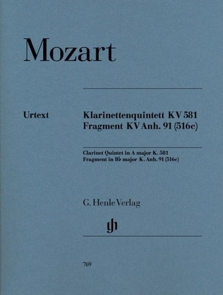 Mozart, Wolfgang Amadeus - Klarinettenquintett A-Dur Kv 581 Und Fragment Kv ...-image
