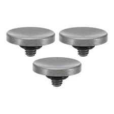 Camera Shutter Button 3pcs Shutter Release Button Concave, Silver
