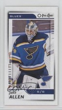 2017-18 O-Pee-Chee Mini Jake Allen #M-29 1m4