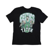 Boston Celtics Shirt Mens Large Black NBA Basketball Jayson Tatum Fanatics