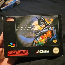 Batman Forever SNES Super Nintendo PAL Boxed Complete 