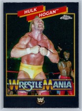 Hulk Hogan 2025 Topps Chrome WWE WrestleMania Recall #WM-HH