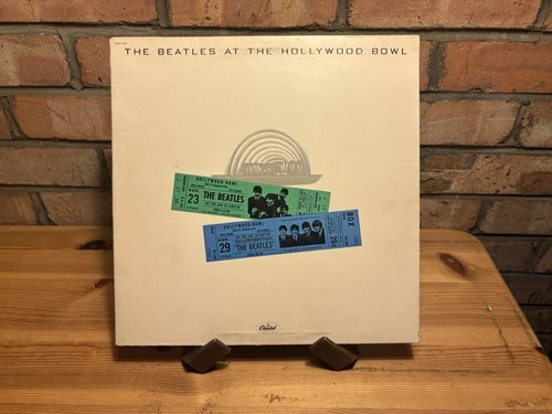 The Beatles at the Hollywood Bowl 12" Vinyl LP Gatefold 1977 Album EMTV4 VG VG+