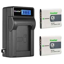 Wall Charger  2 battery for Sony NP-BK1 MHS-CM5 PM5 PM1