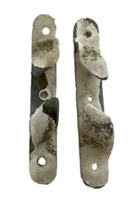 Pair Marine Sailboat Bronze Bow Chocks 8" x 1 1/2”.  40 - 50’ sailboat