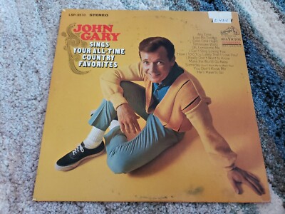 JOHN GARY Sings Your All-Time Country Favorites 1966 GERMAN RCA Victor vinyl lp