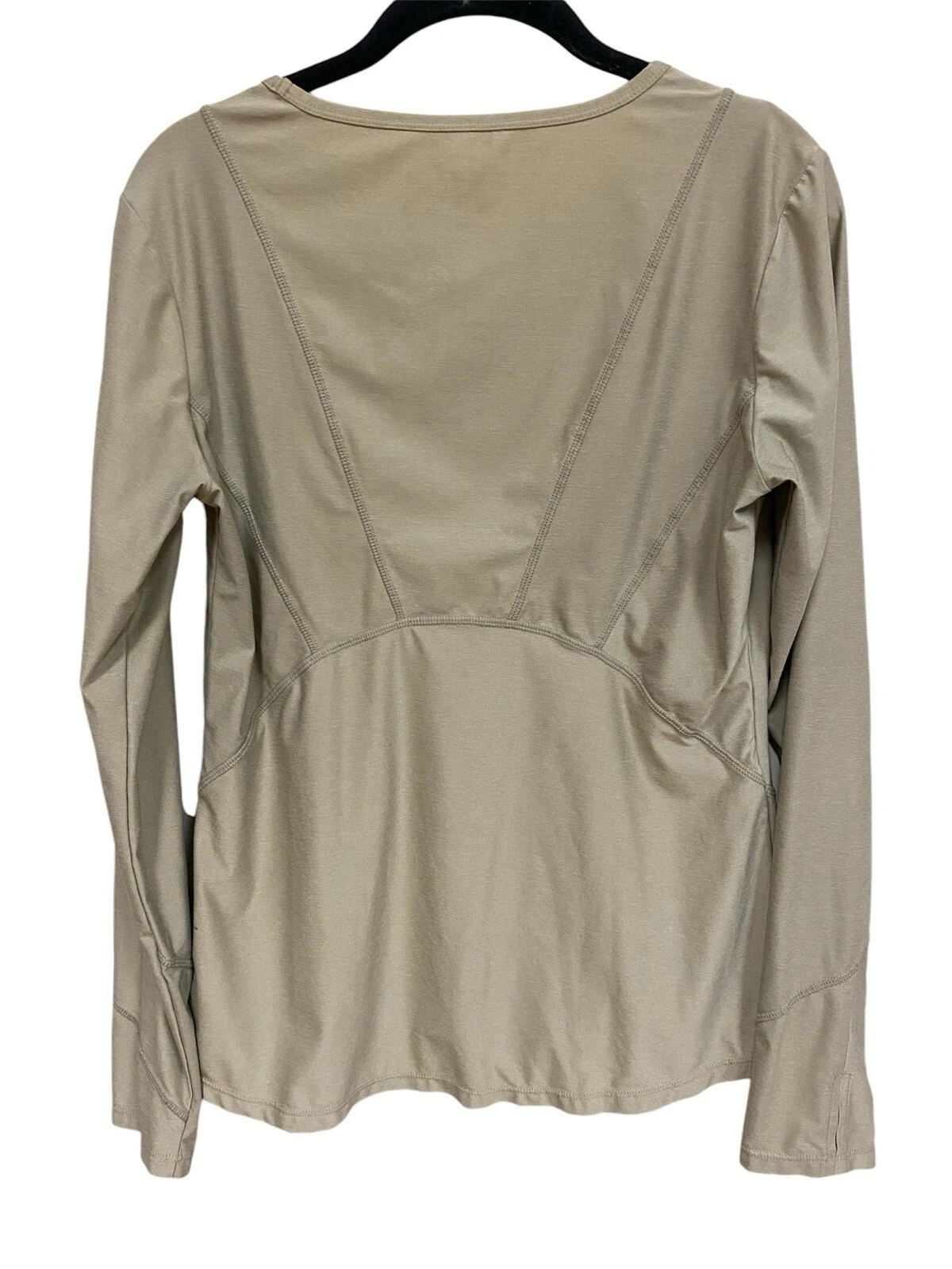 athleta round neck long sleeve style 952291 active shirt