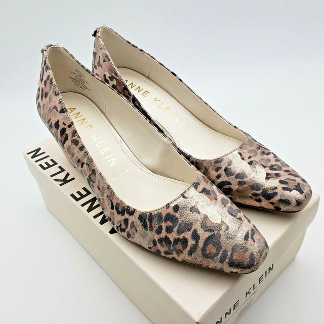 block heel leopard print boots