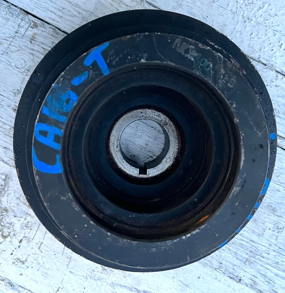 BALANCEADOR ARMÓNICO POLEA CIGÜEÑAL PARA NISSAN SILVIA S13 180SX 200SX CA18DET Foto 4 de 4