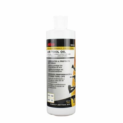 MiltonÂ  High-Performance Conventional Pneumatic Tool Oil, 16 oz.