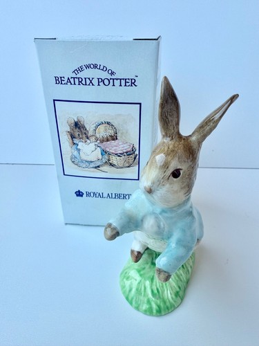 Royal Albert Beatrix Potter Figure Peter Rabbit With Box BP6a #PR65