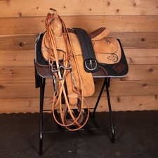 Premium Leather Western Horse Saddle Seat Size, 14" To 18" Inches Seat Available