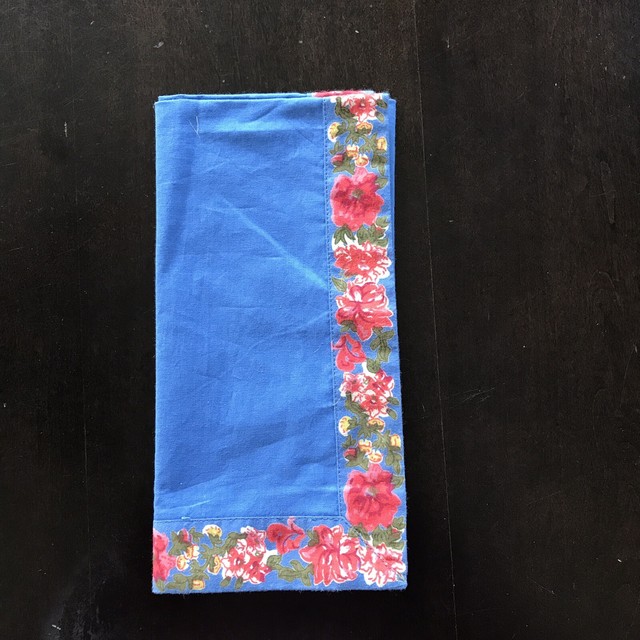 Pier One "Blue Floral" Napkin eBay