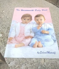 The Bramwell Baby Book Knitting Eileen Metcalf HTF 20 Designs Ver Cute!