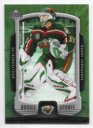 05/06 UPPER DECK ROOKIE UPDATE BASE Hockey (#1-100) U-Pick From List - Picture 44 of 89