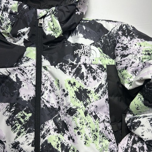 The North Face Girls Pallie Down Jacket Lavender Fog Mountaintop Print Sz XS-XL - Picture 3 of 9