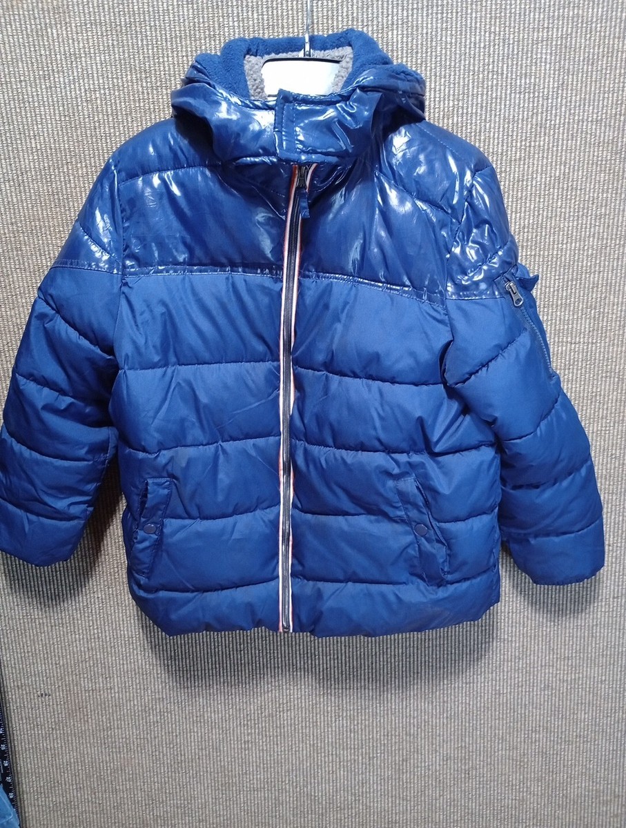 Tahari Boys Size 14/16 Two-Tone Puffer Coat
