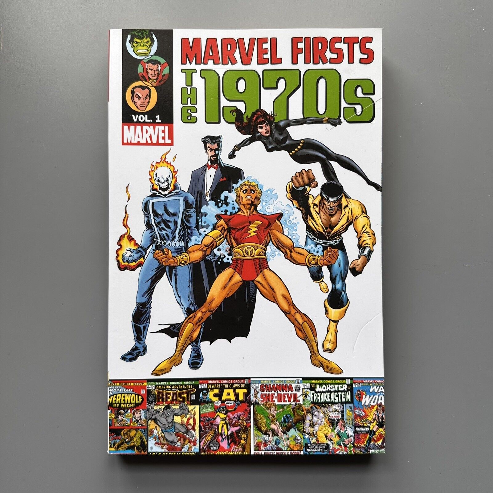 Marvel Firsts The 1970s Vol 1 TPB Luke Cage Dracula Tigra Black Widow GN