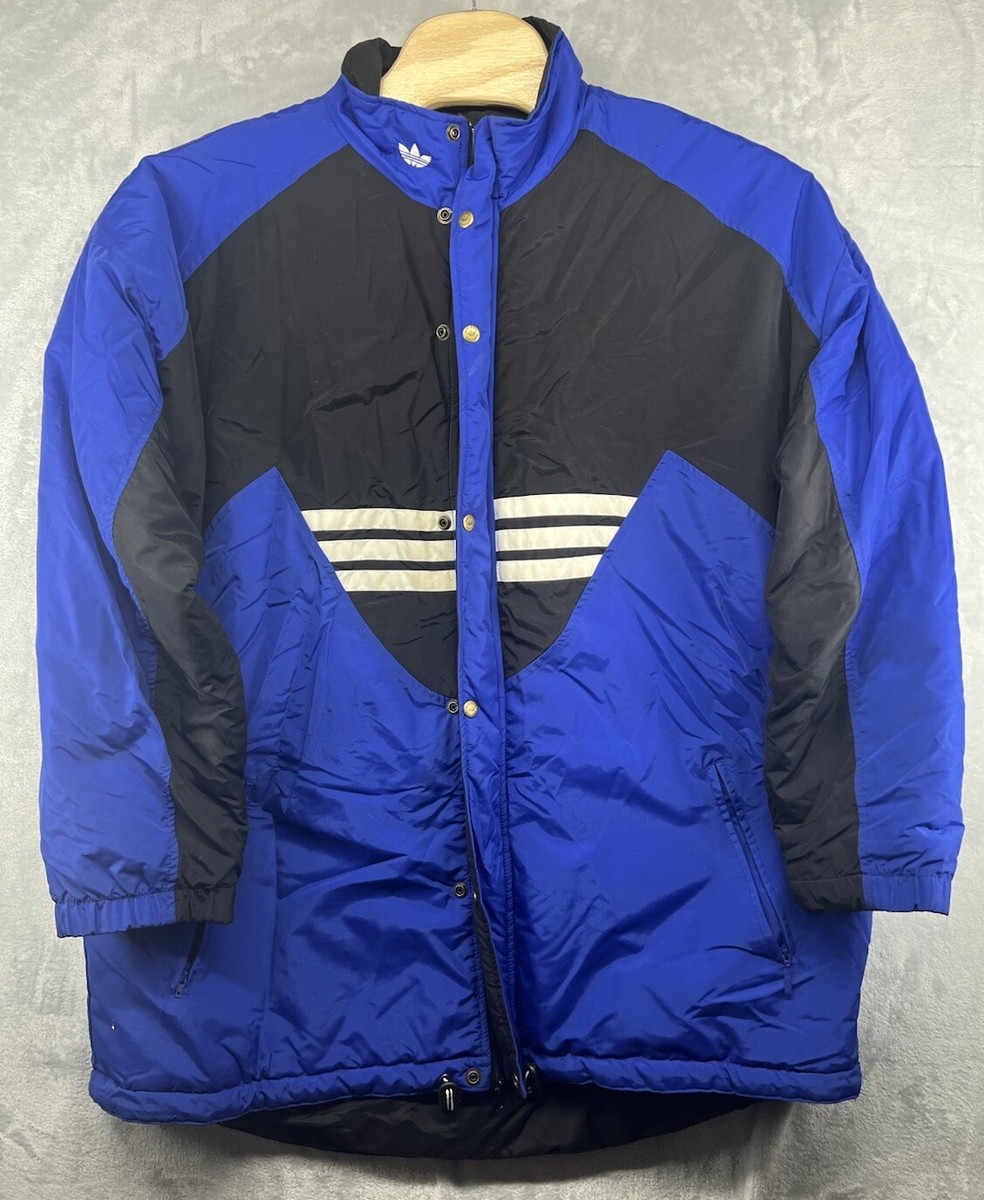 70s〜 adidas puffer blue coat soccer 70s〜 adidas puffer blue coat soccer