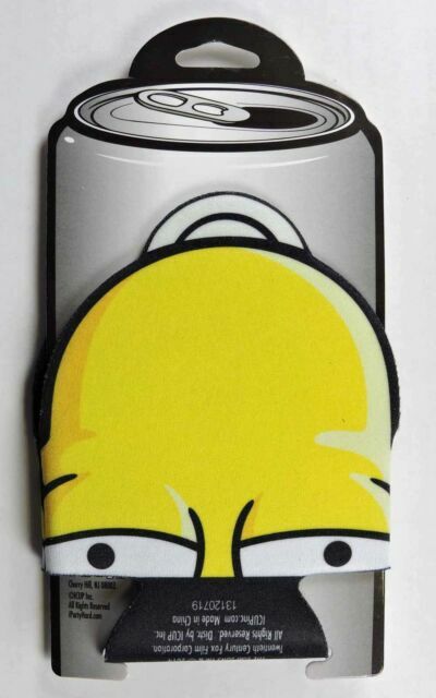 Homer Simpson Face Die Cut Can Cooler For Sale Online Ebay