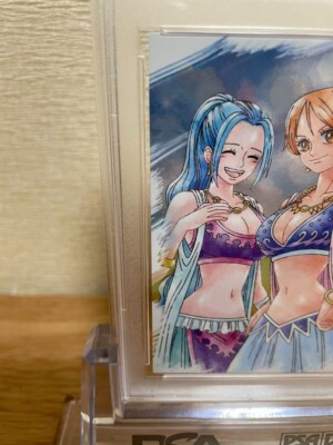 One Piece Wafers Nami & Vivi Our Memories - PSA 10 GEM Mint