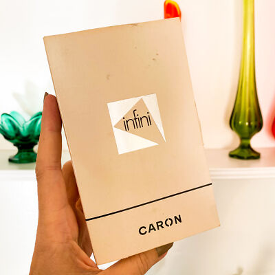 Caron INFINI 1 oz 30 ml Parfum de Toilette PdT SPRAY + BOX Vintage Perfume FULL