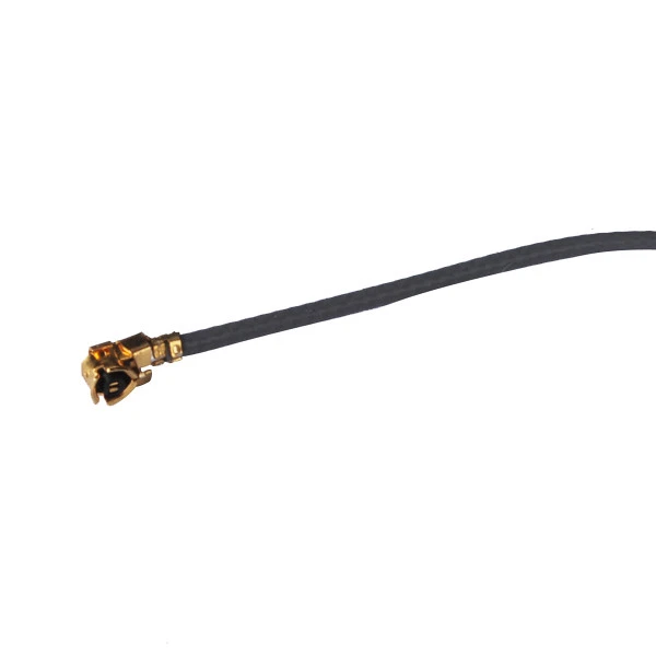 UFL U.FL female to MCX male right angle pigtail 1.13 cable jumper cable 15cm 6" - Image 3 of 3