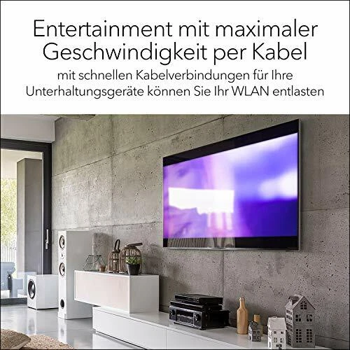 NETGEAR GS305 Switch 5 Port Gigabit Ethernet LAN Switch Metallgehäuse - Bild 5 von 6