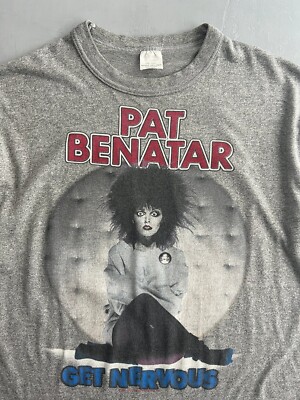 '82 Pat Benatar 'Get Nervous' Tour Tee Shirt Adult S-5XL IM0226