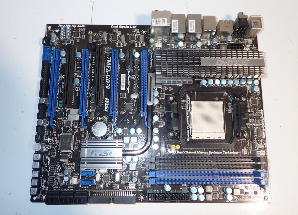 Computer Motherboard Msi Am3+ Motherboard Amd 760g Micro Atx Am3 Msi 760g  Motherboard Msi Computer Corp Amd