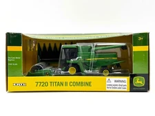 1/64 John Deere 7720 Titan II Combine, No Duals With 2 Heads