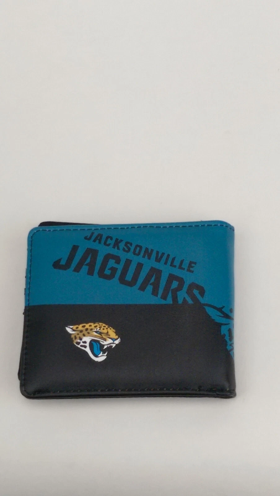Jacksonville Jaguars Bifold Men's Wallet Vegan Leather