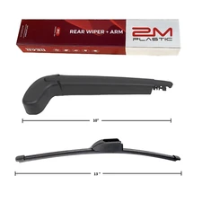 Rear Wiper Arm & Blade For Jaguar F-Pace 2017 - 2023 13" T4A6078 T4A6077