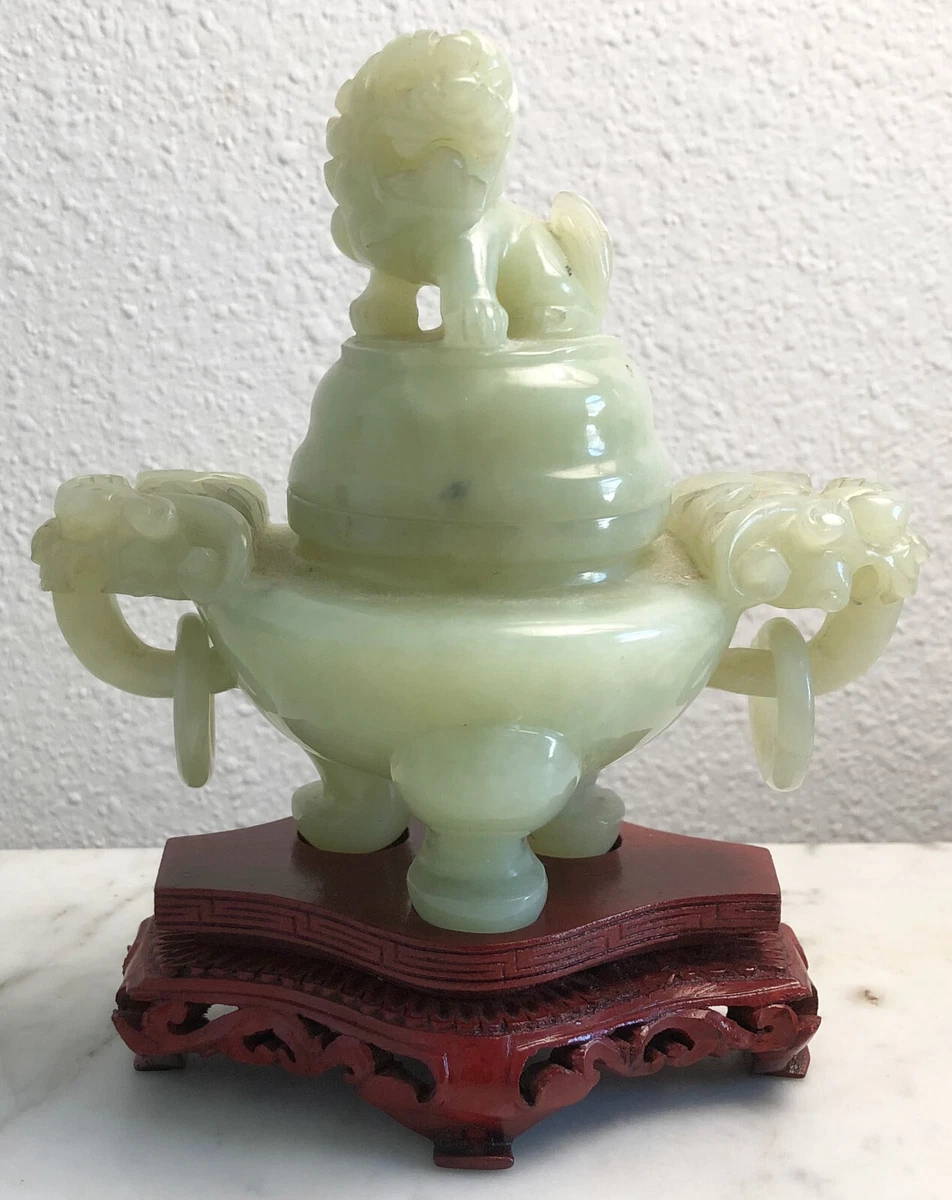1940 年后中国风玉制香炉| eBay