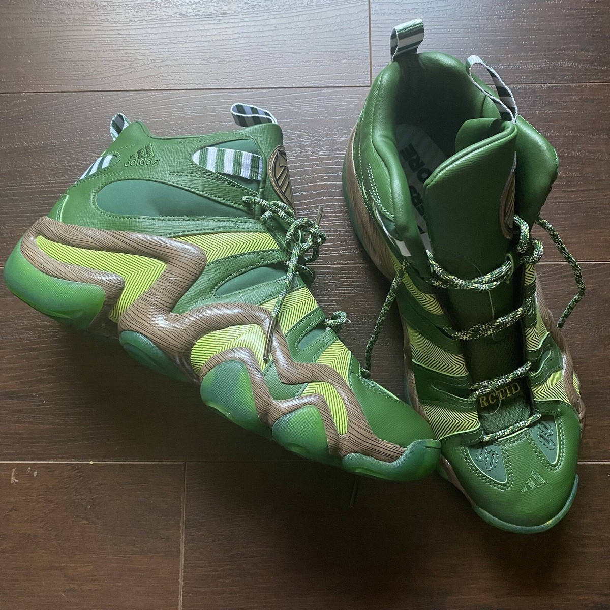 Adidas Crazy 8 Portland Timbers Kobe Bryant PE Basketball D69033 Mens Size 10 US Rare Adidas Crazy 8 Portland Timbers Kobe Bryant PE  main image 2