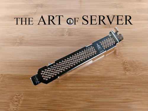 Full Profile Height PCI ventilated bracket for 6Gbps LSI SAS controller