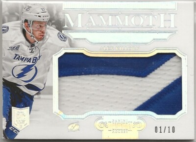 2013 2013-14 Panini Dominion Mammoth Jerseys Patch #MAK Alex Killorn 01/10 Tampa