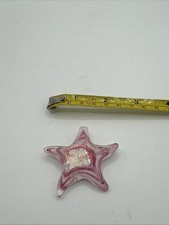 Starfish Glass Pendant Pink