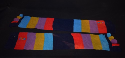 Socks ~ Colorful ~ Funny ~ Novelty ~ w/toes ~ 24" x 4" - Picture 9 of 11